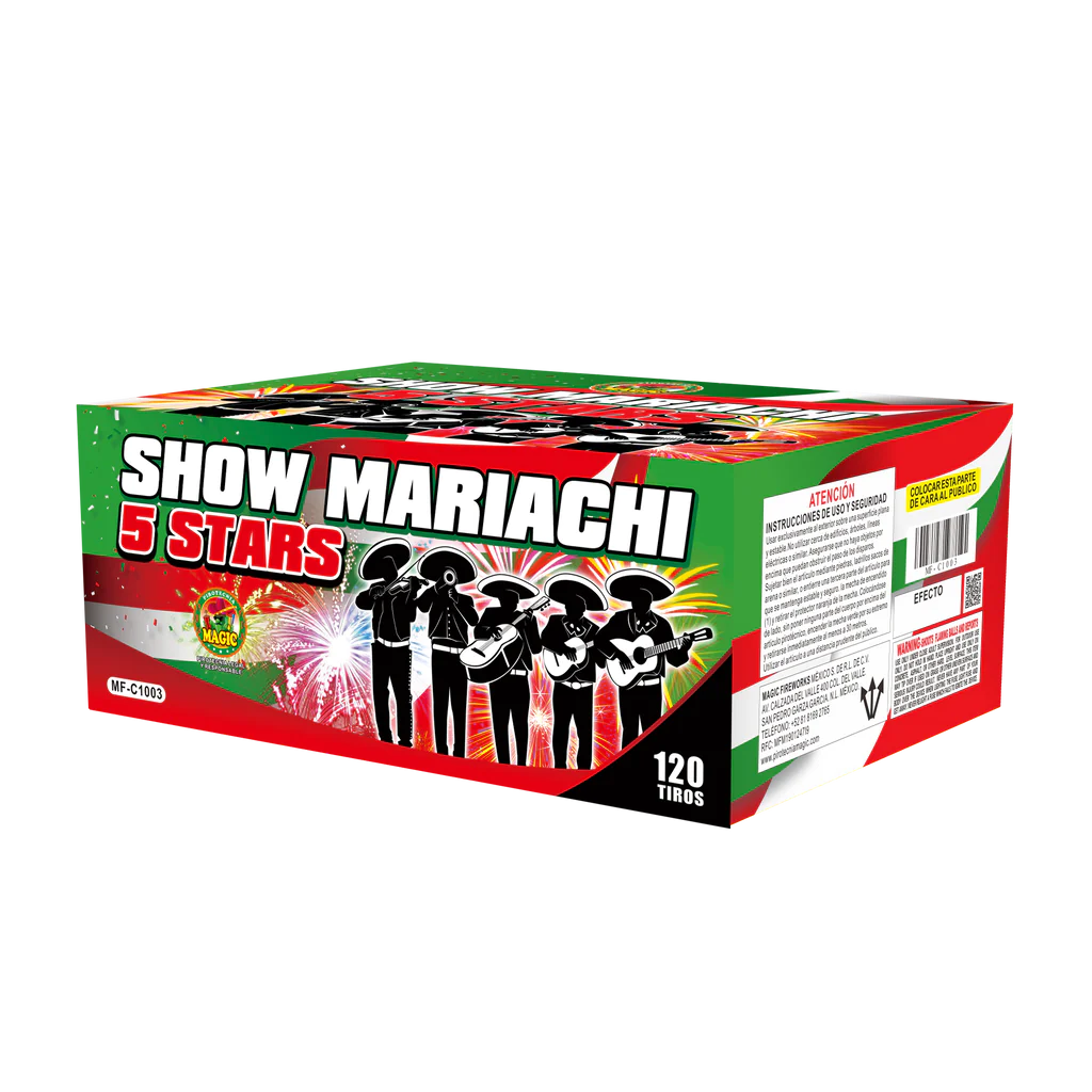 SHOW MARIACHI 120 TIROS